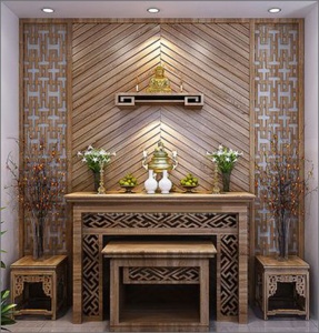 PHÒNG THỜ MẪU 4